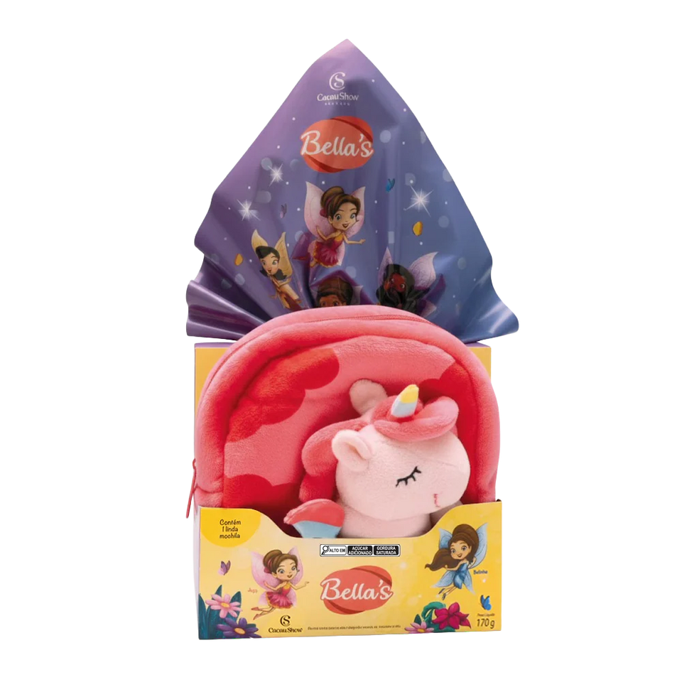 Ovo de Páscoa Pelúcia Bella's 170g