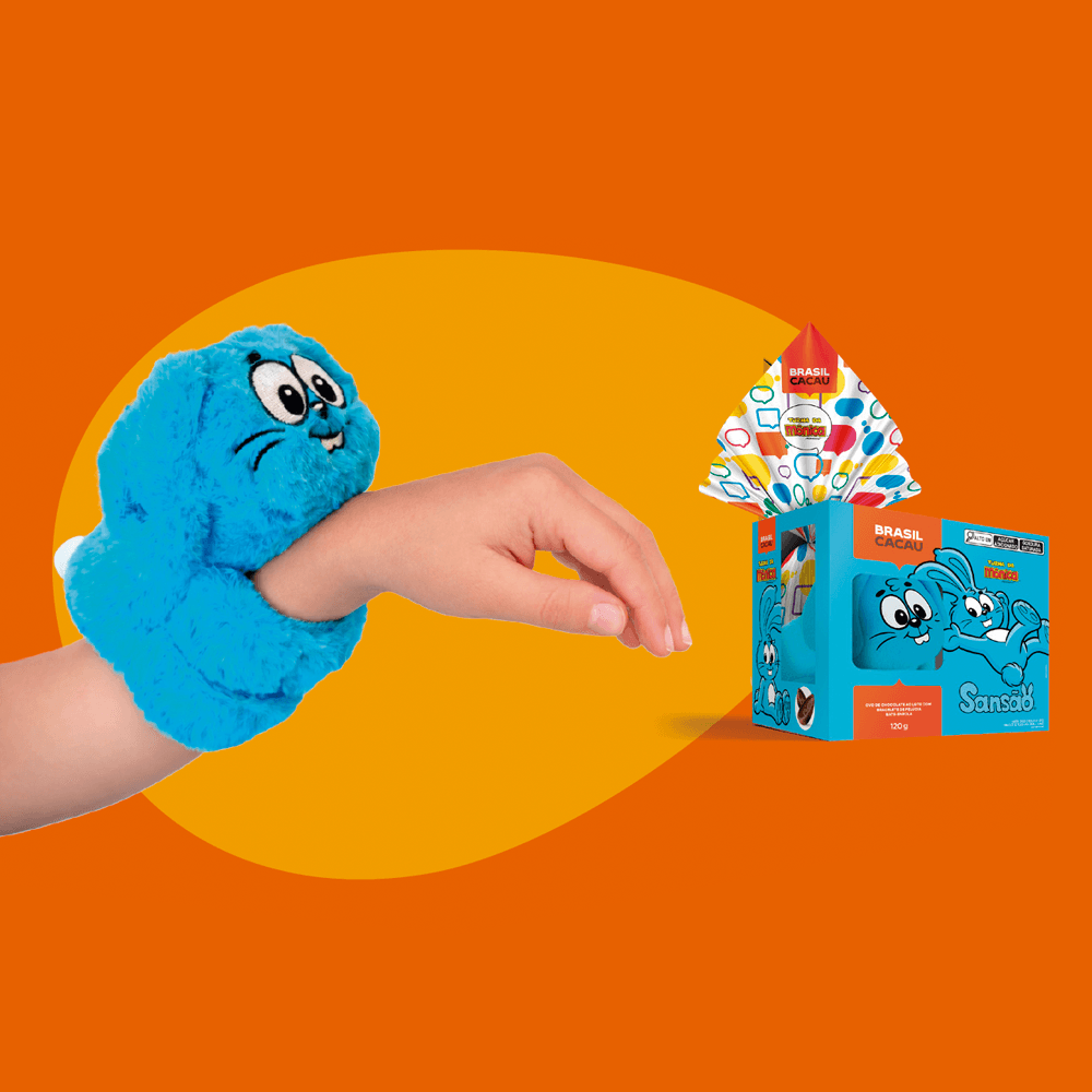 Ovo de Páscoa com Pulseira Sansão Turma da Mônica® 120g