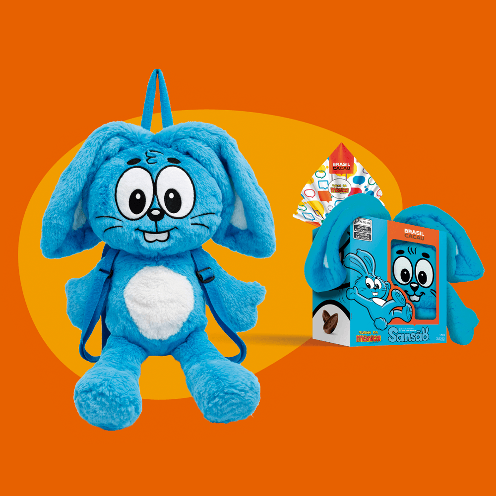 Ovo de Páscoa com Mochila Sansão Turma da Mônica® 120g