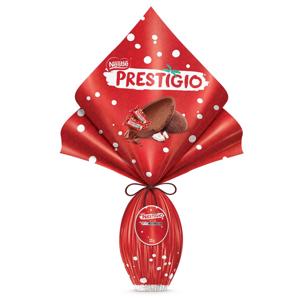 Ovo de Páscoa Nestlé ao Leite Prestígio 225g