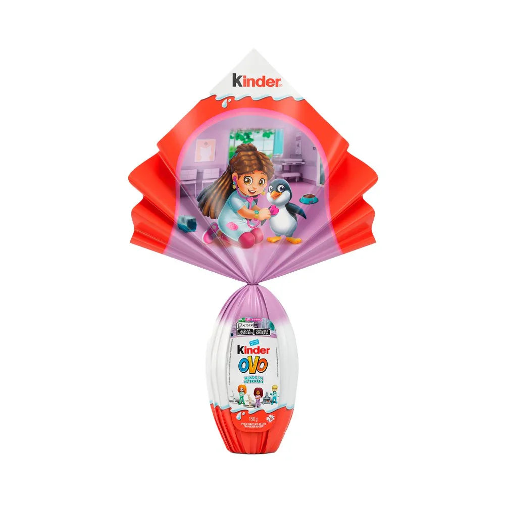 Ovo de Páscoa Kinder Mundo de Veterinária 150g